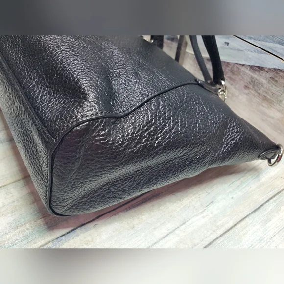 COACH SMALL KELSEY PEBBLED LEATHER SATCHEL CROSSBODY NWT - Picture 10 of 16